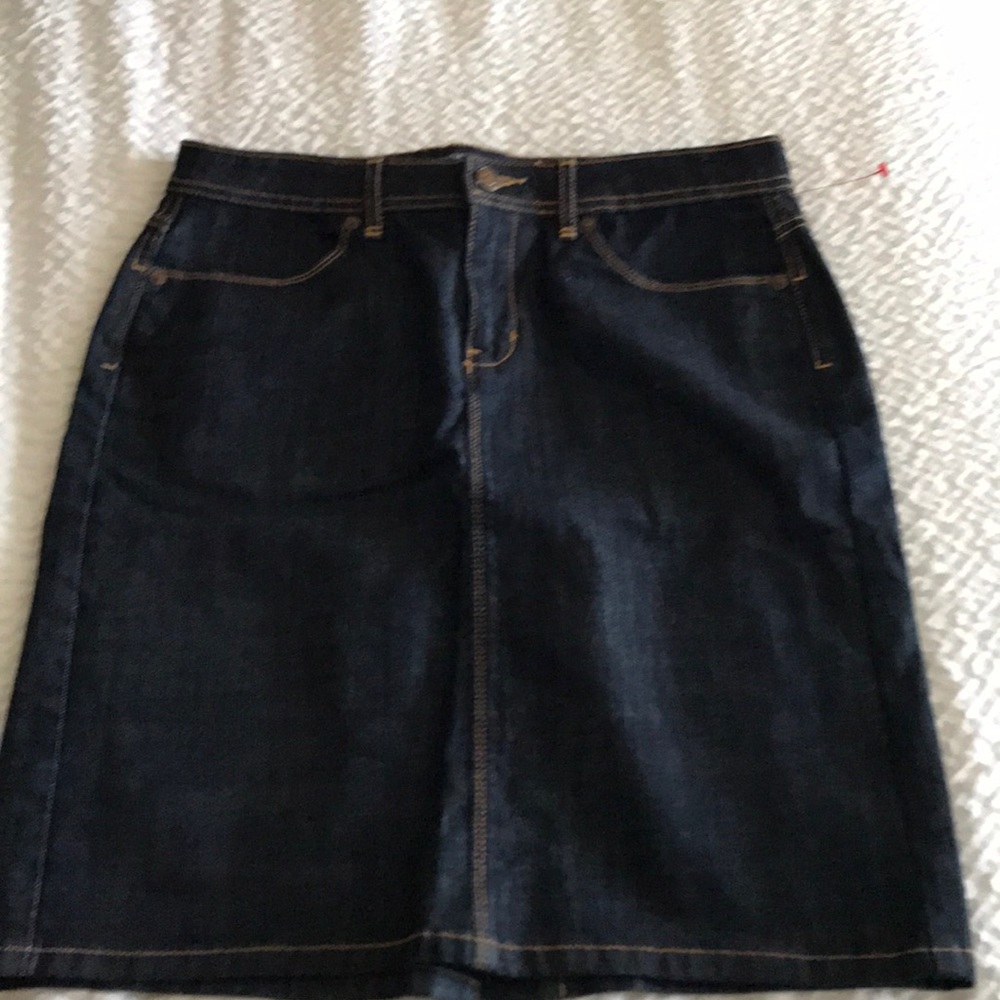 Banana republic denim skirt